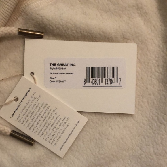 The Great. Sherpa Sweatpants - Picture 4 of 5